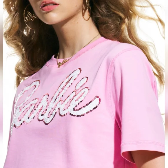 Zara X Barbie The Movie Mattel Cropped TShirt - Picture 6 of 10